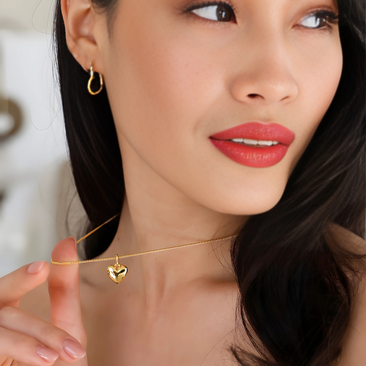 Collar Corazón Glam