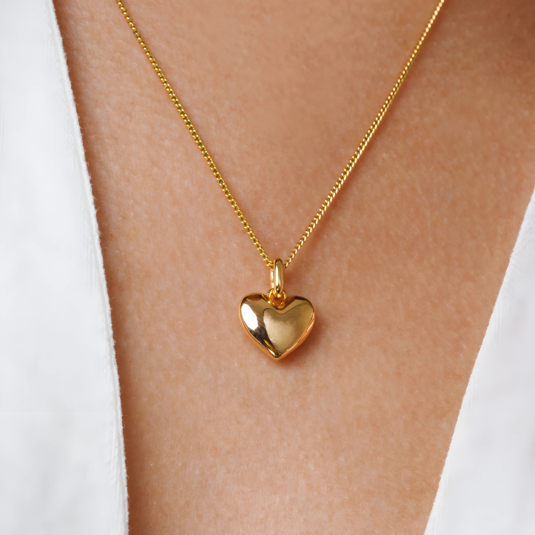 Collar Corazón Glam