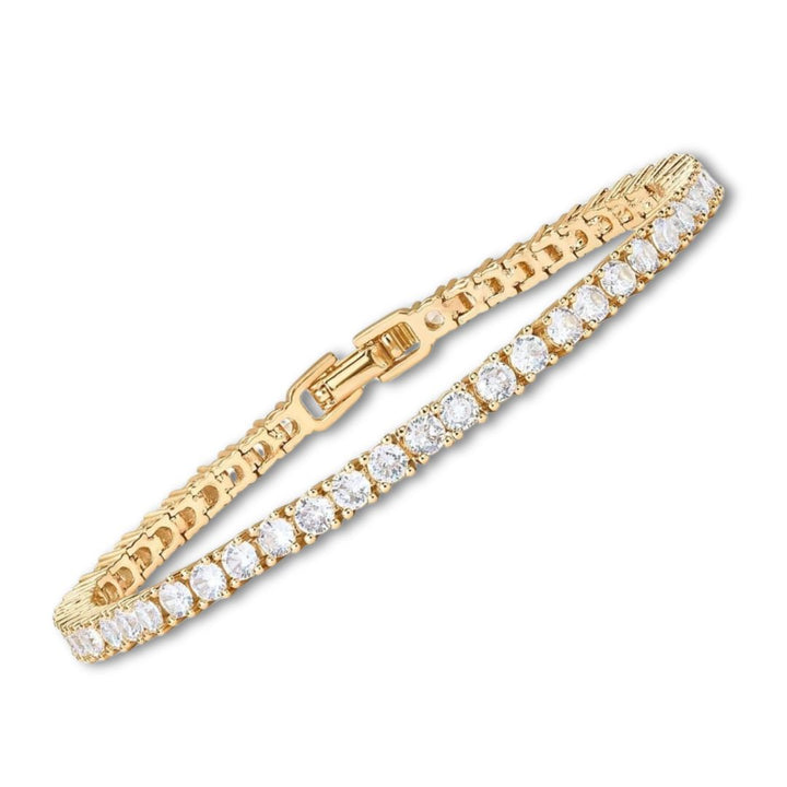 Moissanite Tennis – Pulsera en oro