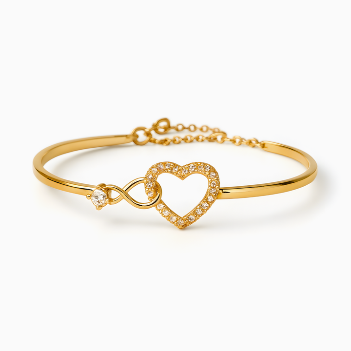 Pulsera Corazón Infinity